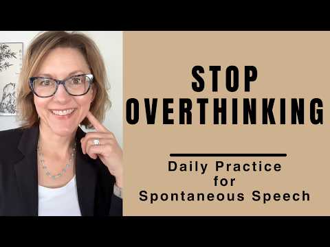 考えすぎをやめる：その場で自信を持って話すための3ステップメソッド入門 (Stop Overthinking: Introduction to The 3-Step Method to Speak Confidently on the Spot)