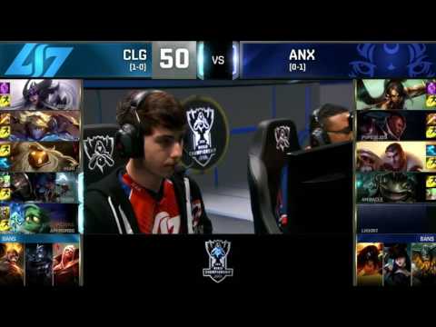 CLG vs ANX (A) | World Championship 2016 | Group Stage | Day 3