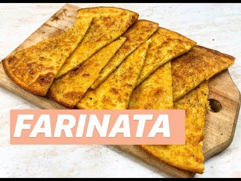 FARINATA ( CECINA) FATTA IN CASA- SOLO TRE INGREDIENTI - #CUCINANDOMELAGODO