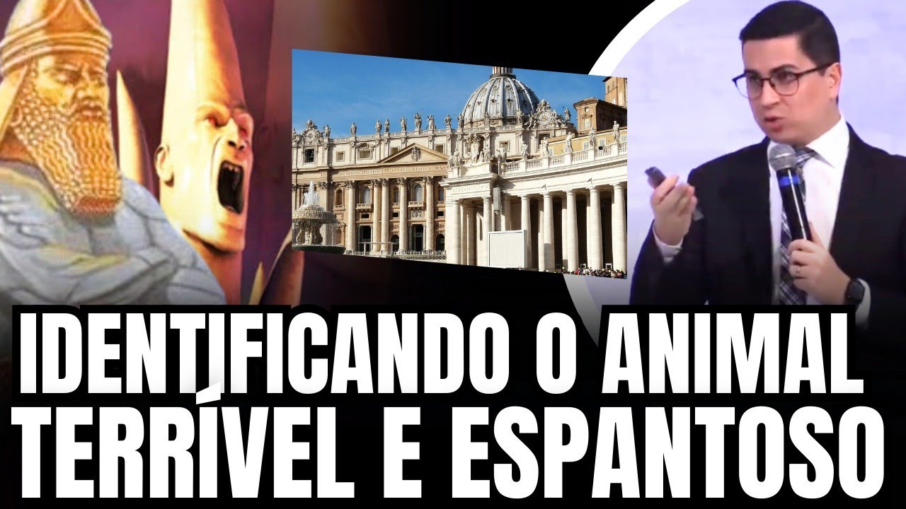 ESSE É O PODER QUE REPRESENTA O ANIMAL TERRÍVEL E ESPANTOSO E CHIFRE PEQUENO DE DANIEL 7