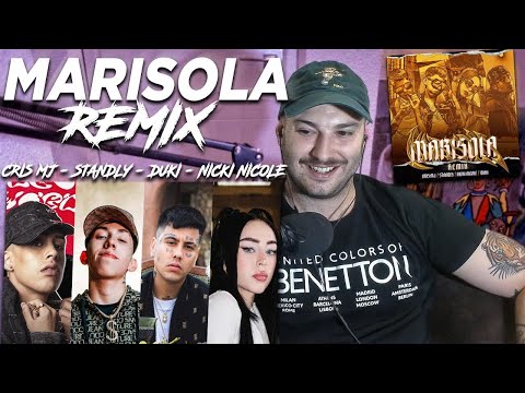 REACCION: MARISOLA REMIX - CRIS MJ x STANDLY x NICKI NICOLE x DUKI x STARS MUSIC CHILE