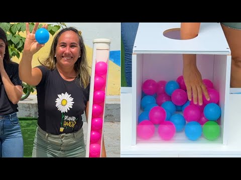 STREET CHALLENGE: WHOEVER FIND ALL THE COLORED BALLS WINS!