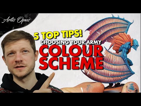 5 TIPS FOR CHOOSING COLOUR SCHEMES - Warhammer Army Fundamentals
