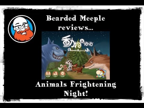 Bearded Meeple reviews Animals Frightening Night!