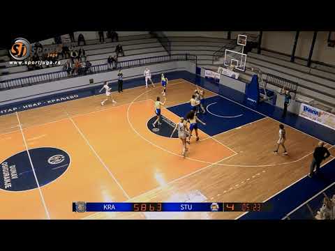 Prva ženska liga Srbije, 8. kolo 2024/25, ŽKK Kraljevo - UŽKK Student - 67:66, uzbudljiva završnica