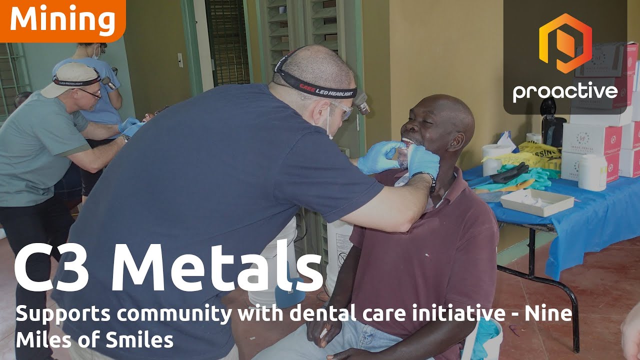 C3 Metals partners with Nine Miles of Smiles to provide critical dental care in Jamaica