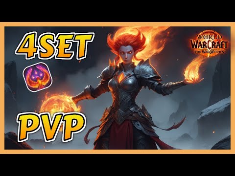 🔥 4SET Fire mage PvP: Gigachad | Season 3 War Within Battleground Blizz
