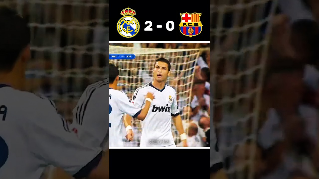 Real Madrid vs Barcelona | Super Cup 2012 🏆