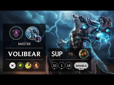 Volibear Support vs Nautilus - KR Master Patch 9.24