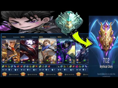 Alucard easy Rank up gameplay epic to mythical glory top supreme alucard #yuzuke #dracula #mlbb