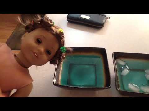 Boil Washing & Curling My Dolls Hair