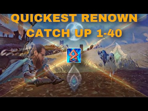 Quickest Way to Catchup Renown for Shadowlands Patch 9.1