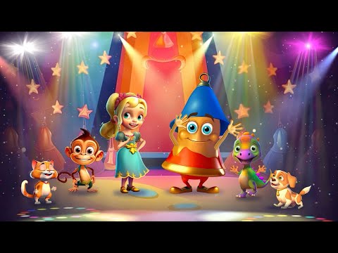 Colaj - Animăluțe simpatice și personaje din povești