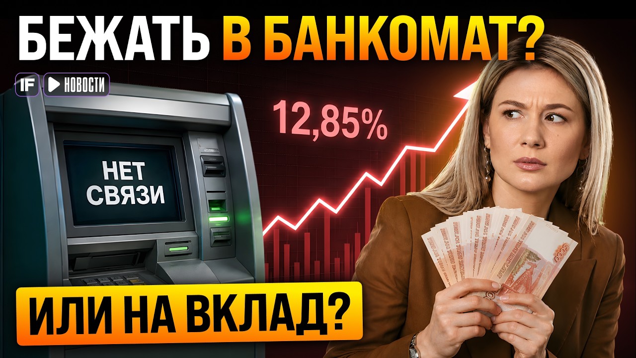 Банки теряют деньги? Почему россияне массово снимают наличные