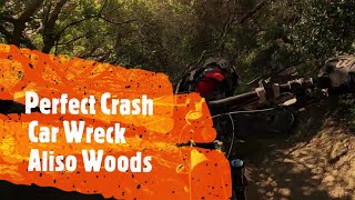 Car Wreck with a crash in Aliso Woods.