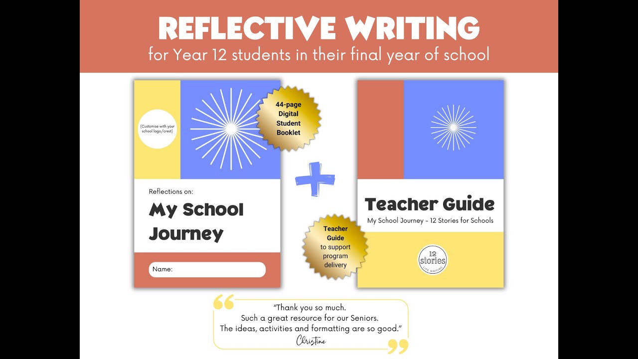 My School Journey - Year 12 Reflective Writing