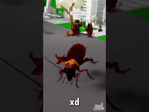 CUCARACHAS EN BROOKHAVEN 😹 #SHORTS #ROBLOX