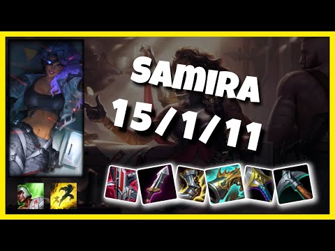 Samira Gameplay Challenger Replay S11 - 10.25 Bot Lane (15/1/11) - KOREAN