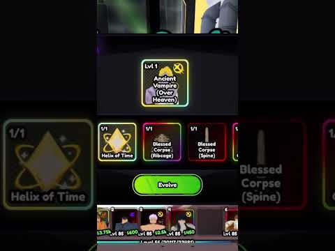 Evolving GODLY Dio Over Heaven in Anime Last Stand! #als #diooverheaven