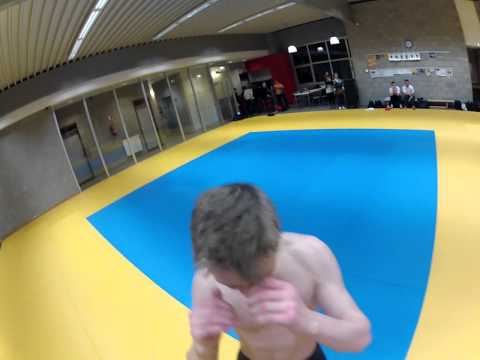 Lennart De Meyer kickbox training