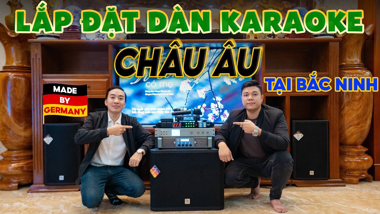 Video sản phẩm Dàn karaoke DT TT298: (DT Delta12, JBL VM300, Vatasa V8Pro, DT Lion408, DT Delta115, Vatasa P9 Luxury)