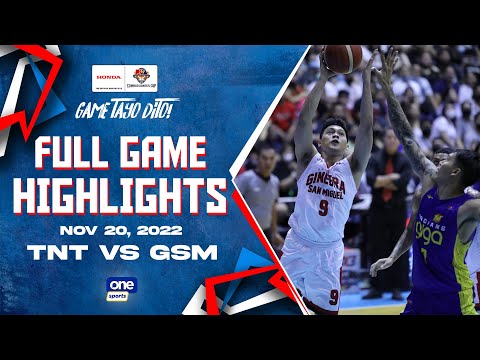 Ginebra vs. TNT highlights | 2022 PBA Commissioner's Cup - Nov. 20, 2022