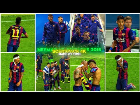 Neymar Vs Juventus 2015 / RARE CLIPS ● SCENEPACK 4K ( With AE CC and TOPAZ )
