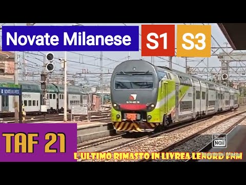 L'ULTIMO TAF LENORD - TAF 21 TRANSITA A NOVATE MILANESE