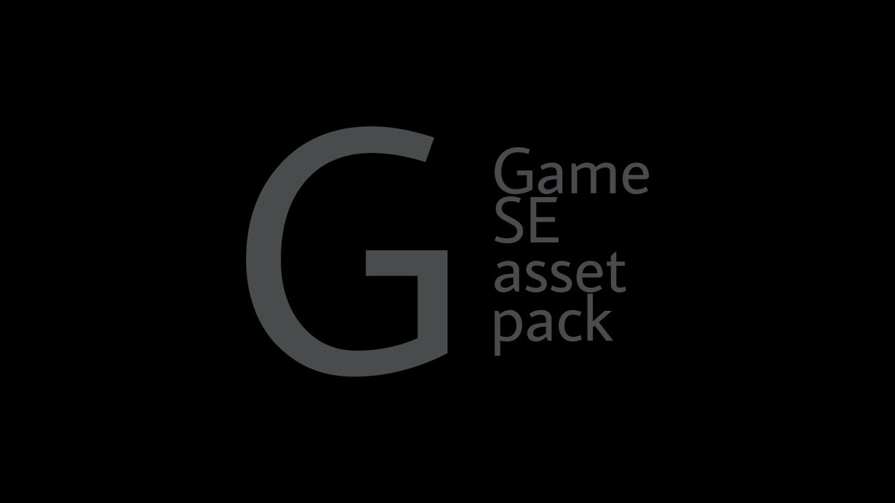 Game sound pack(3) (shooting/explosion)