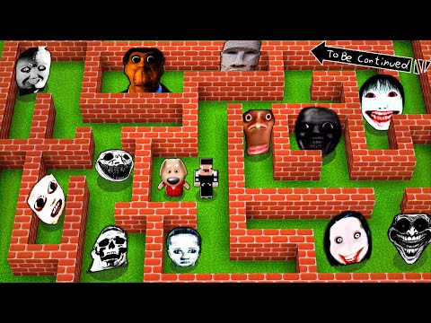 MINEOLOGY: SURVIVAL MAZE DUO with 100 NEXTBOTS - Coffin Meme Madness