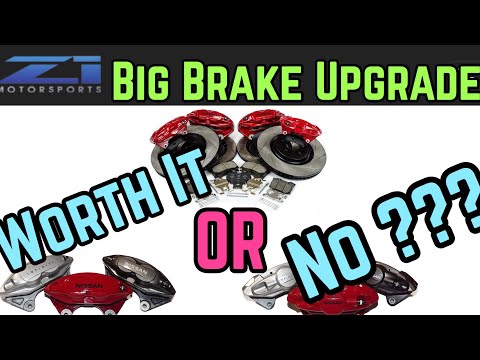 Watch BEFORE Buying Z1 Big Brake Upgrade | Worth it ?? | Q50 G37 370z