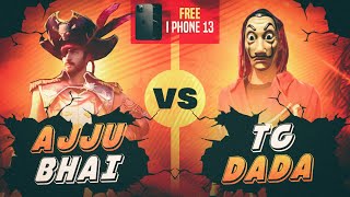 TG DADA vs AJJUBHAI - FREE IPHONE 13 PRO MAX CHALL