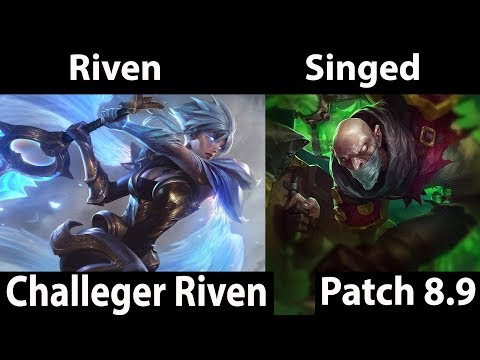 Riven vs Singed Top  - Best Riven Korea