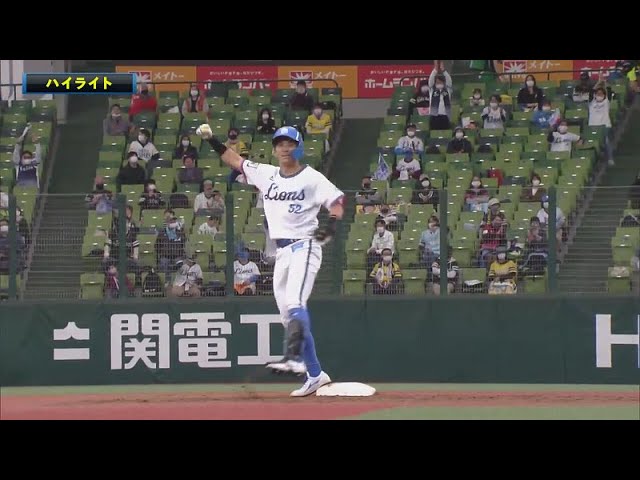 4/18 ライオンズ対ホークス ハイライト