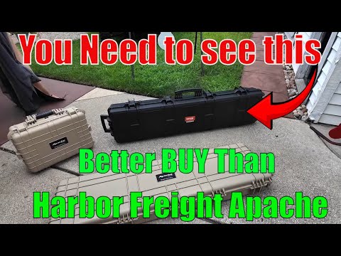 Vevor Rifle Case Better Buy than Harbor Freight Apache 9800