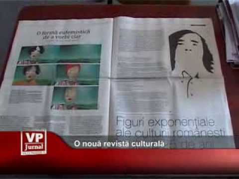 O nouă revistă culturală