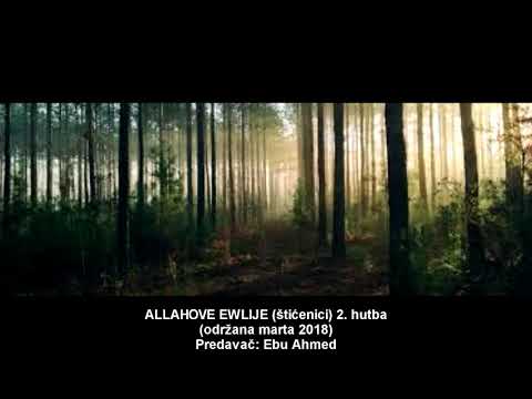 ALLAHOVE EWLIJE (štićenici) 2. hutba - Ebu Ahmed