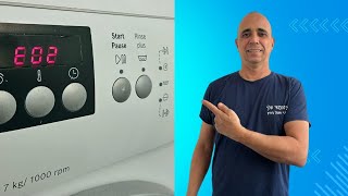תקלה e02 במכונת כביסה בוש במודיעין | 052-4849914 ☎️ | איציק הטכנאי שלך (2026)