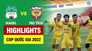 Highlights HAGL vs Hà Tĩnh  Văn Thanh Công Ph�