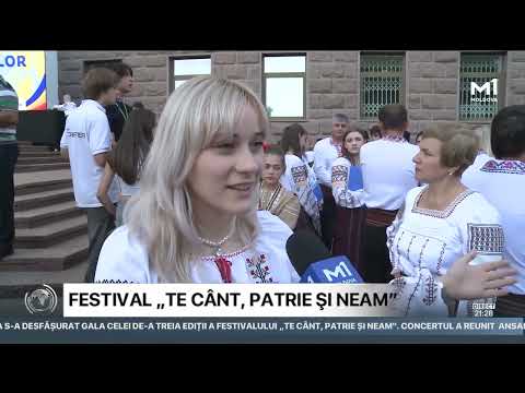 O mie de voci au răsunat în fața Parlamentului la Festivalul „Te cânt, Patrie și Neam”
