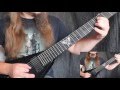 Behemoth - Daimonos (Guitar Cover) Both guitars, with solo