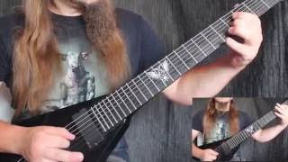 Behemoth - Daimonos (Guitar Cover) Both guitars, with solo