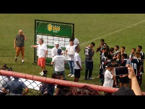 Premiação da copa Zico NFC Vice campeã
