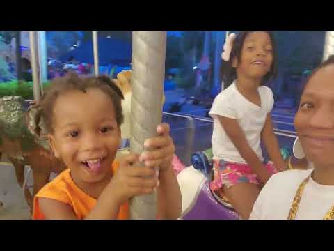 Our Family Vacation To Busch Gardens Tampa.  Khari's First Time On A Ride