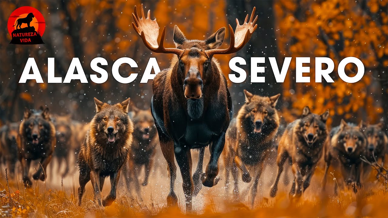 EXPLORANDO O ALASCA | A Terra do Gelo e os Gigantes que a Dominam | Documentários animais