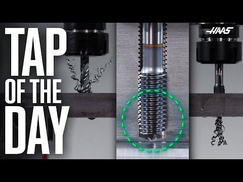 Leave the Chips Behind! With FORM TAPPING - Haas Automation Tip of the Day