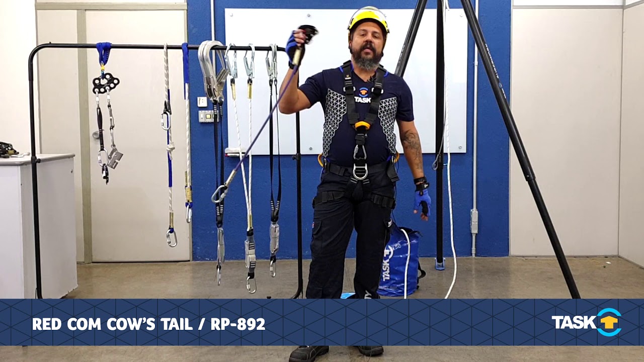 Video aula - Equipamentos de retenção de quedas para um trabalho mais seguro.