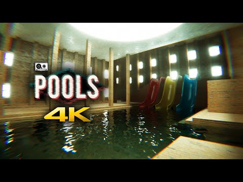 POOLS | NEW Realistic Liminal Space Horror | Full Game Longplay Walkthrough No Commentary | 4K 60fps