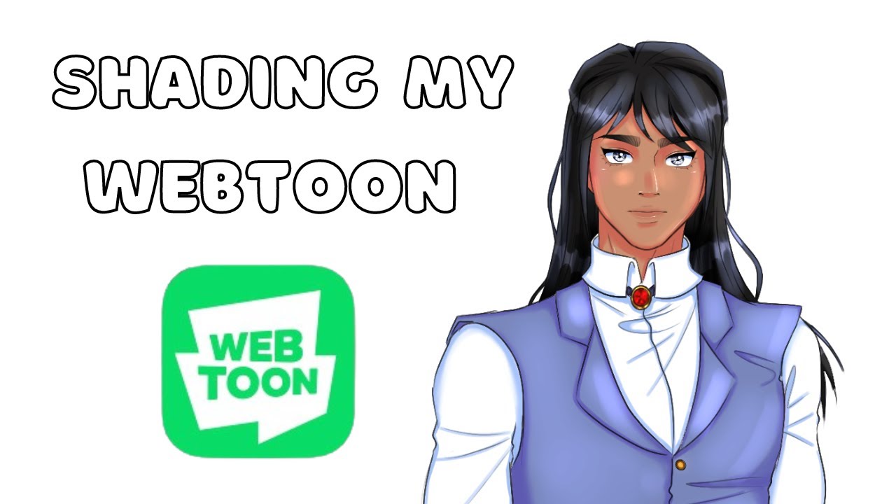 How I Shade My Webtoon - A Timelapse Process