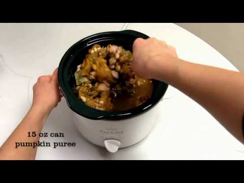 Slow Cooker Turkey White Bean Pumpkin Chili Recipe